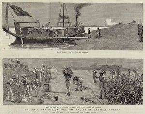 The Nile Expedition for the Relief of General Gordon by Frederic Villiers
